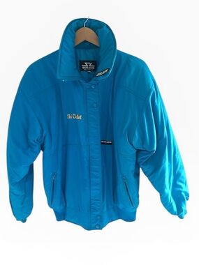 Sun Ice Vintage Teal Blue Ski Jacket Size 14